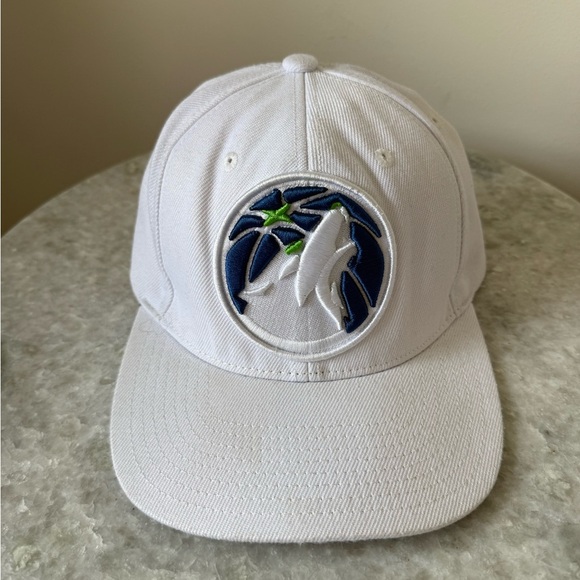 Vintage Mitchell and Ness Minnesota Timberwolves Hat - Picture 1 of 5